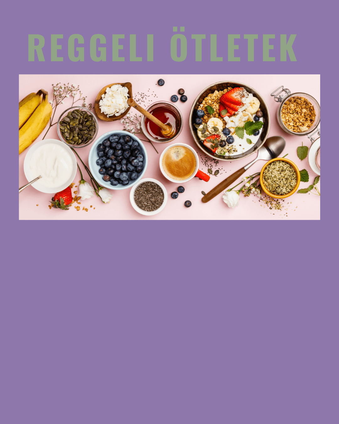 Egészséges reggelik